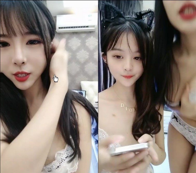 绝对精彩 ！带女神闺蜜一起下海 ！抱在一起揉捏奶子 开档黑丝一线天肥穴 跳蛋塞穴淫水流出